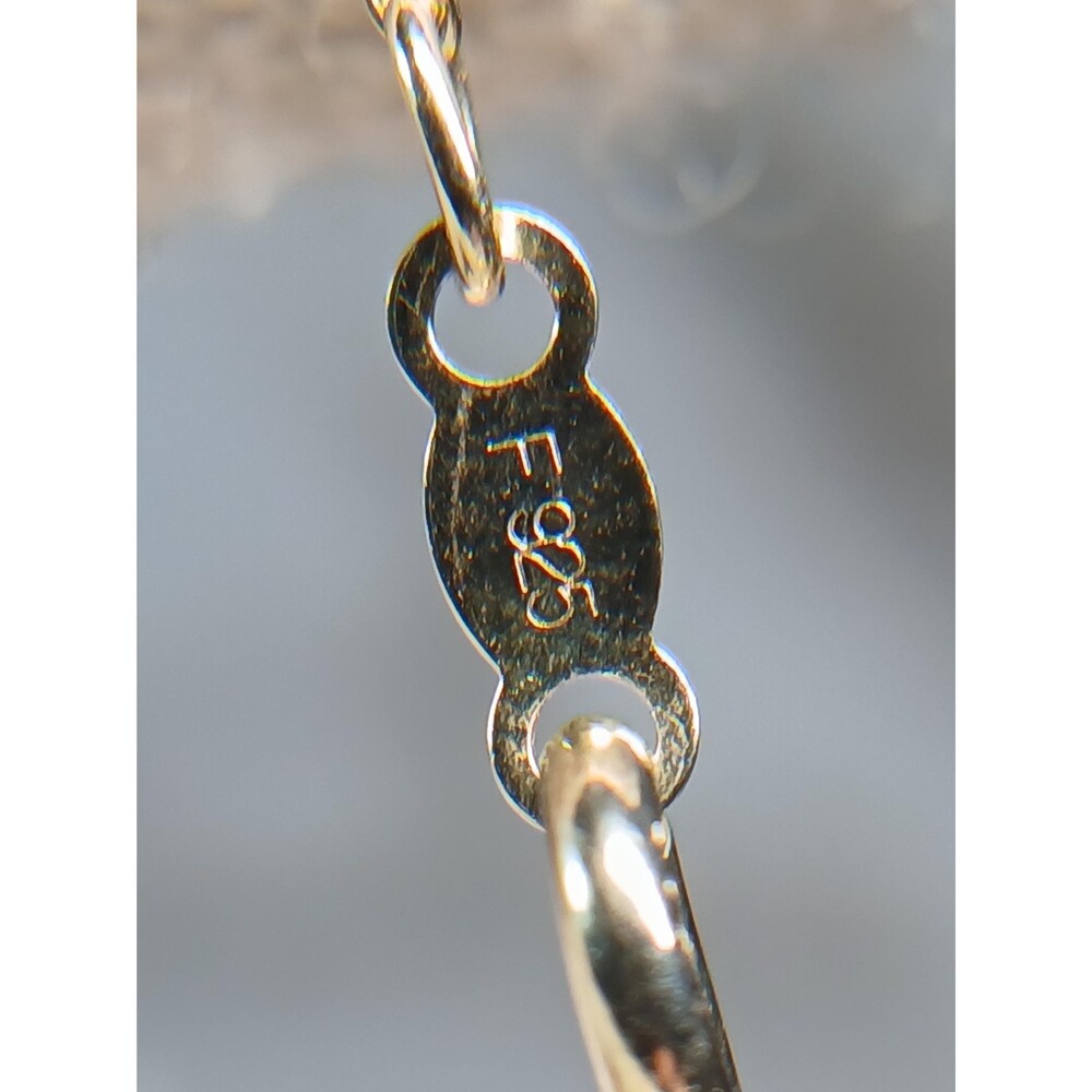 Sterling Silver Pink Topaz Silver Accents Gold Tone Pendant Necklace - Picture 3 of 16